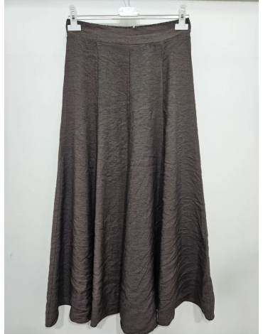Jupe Julie couleur chocolat