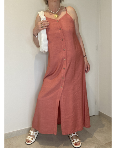 Robe Carmen en terracota