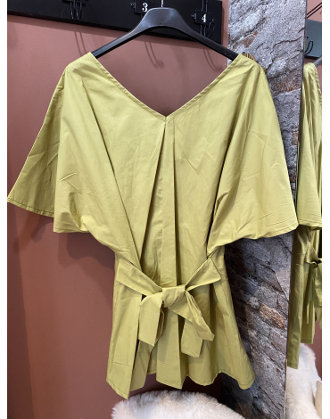 Tunique  Kitty en vert olive