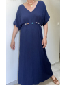 Robe Louisa en marine