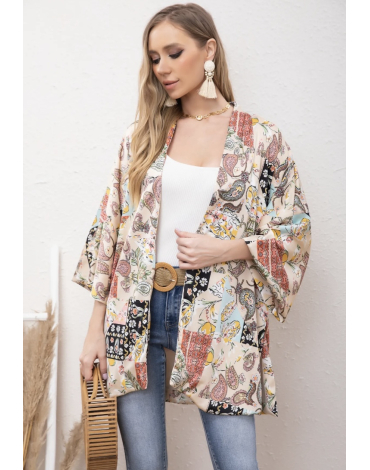 Veste Kimono Ambre
