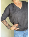 Pull noir Milly