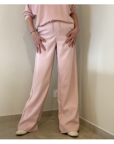 Pantalon Selena en Rose poudré